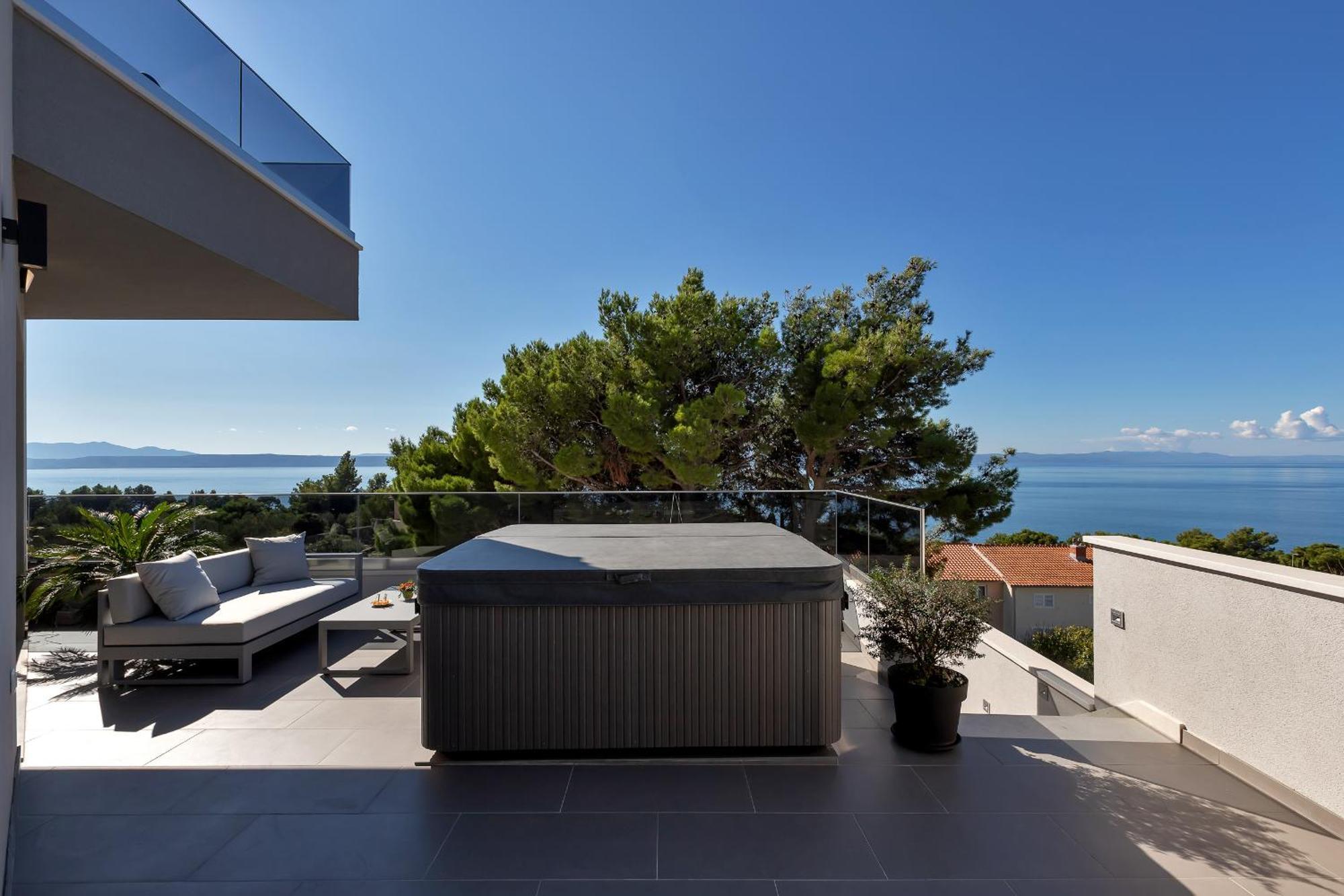 Golden Horizon Retreat Apartment Podgora Exterior photo